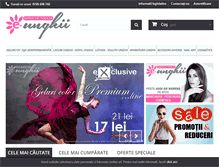 Tablet Screenshot of e-unghii.ro
